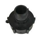 IBC 1 inch outlet top view