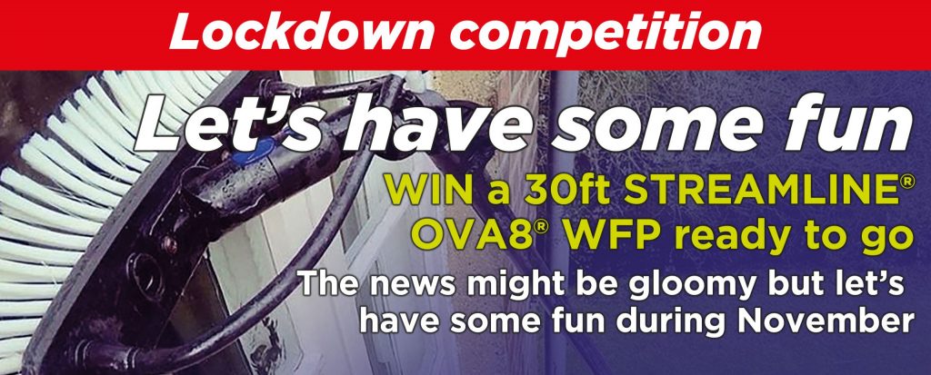 Lockdown competition –  WIN a 30ft STREAMLINE® OVA8® WFP ready to go