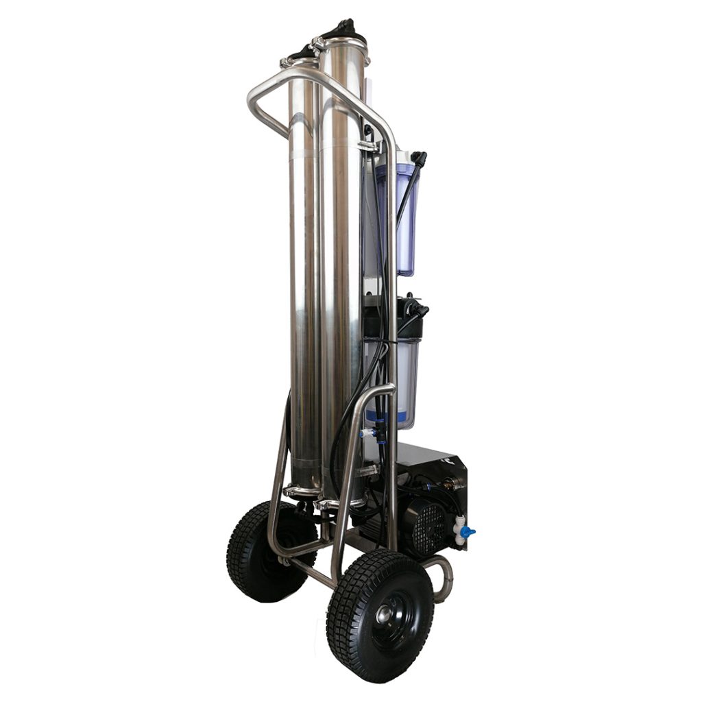 Mobi® Electric Powered RODI System 3000GPD – Stainless Frame