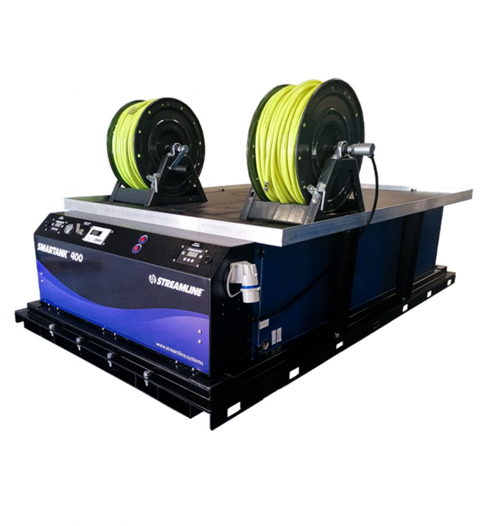 Smartank® 400ltr Skid system complete with pumped RODI filtration