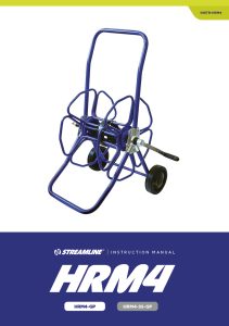 HRM4 Hose Reel Assembly Instructions